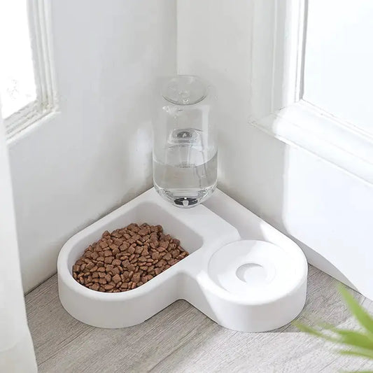 Fonte Automática de Água e Tigela de Comida