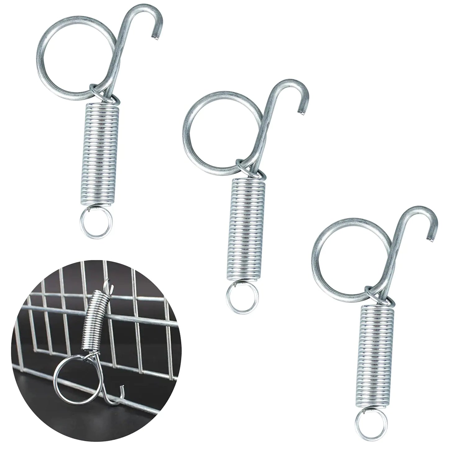 Gancho de Mola de Dedo de Metal 4pcs